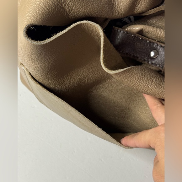 MOO MOO Design Springbok & Leather Braided Tote - Picture 5 of 14